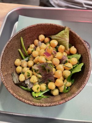 Chickpea side salad   at Copper Branch - Rue de Rennes in Paris
