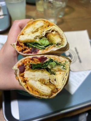 Chick’n wrap   at Copper Branch - Rue de Rennes in Paris