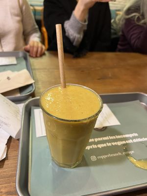 Mango smoothie   at Copper Branch - Rue de Rennes in Paris