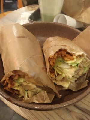 Wrap bbq at Copper Branch - Rue de Rennes in Paris