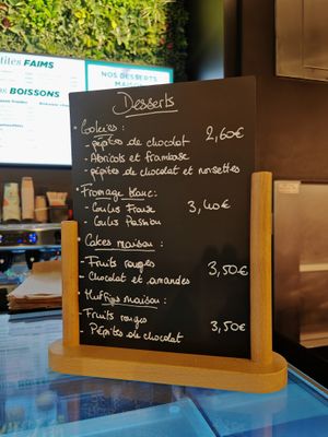 Desserts at Copper Branch - Rue de Rennes in Paris