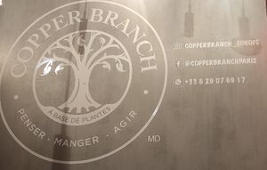 Interior at Copper Branch - Rue de Rennes in Paris