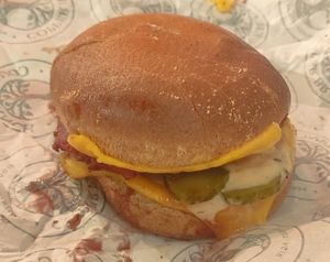 Burger at Copper Branch - Rue de Rennes in Paris