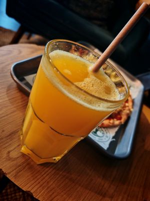 Orange Juice at Copper Branch - Rue de Rennes in Paris