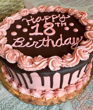 They have the best, most beautiful vegan cakes!  at Spiral Diner & Bakery in Fort Worth