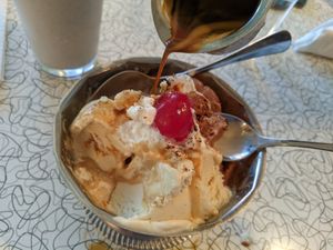 Deathstar Sundae at Spiral Diner & Bakery in Fort Worth