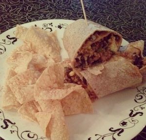 Great variety of wraps  at Spiral Diner & Bakery in Fort Worth