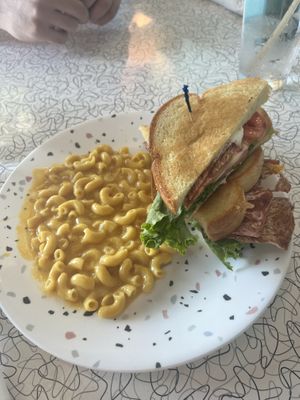 VLT w/ side of Mac  at Spiral Diner & Bakery in Fort Worth