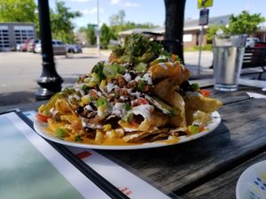 Nachos at Spiral Diner & Bakery in Fort Worth