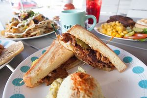 BBQ Sandwich at Spiral Diner & Bakery in Fort Worth