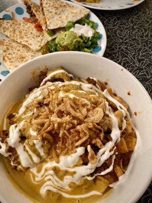Frito gordito bowl. WOW at Spiral Diner & Bakery in Fort Worth