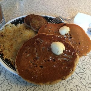 Sunday pancakes at Spiral Diner & Bakery in Fort Worth