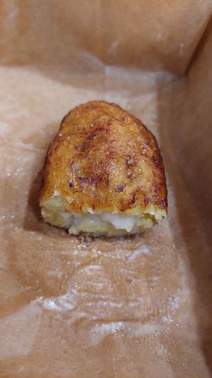 Empanada de plátano at La Casita Pupuseria in Washington