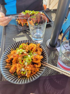 Fried Kimchi. Amazing. at Tori 44 in Minneapolis