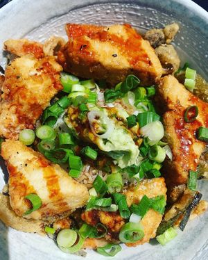 Tofu rice  at Tori 44 in Minneapolis