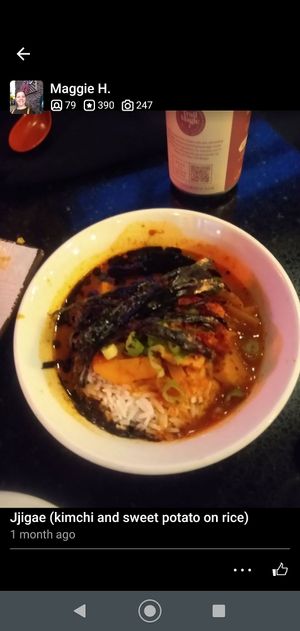 Vegan jigae at Tori 44 in Minneapolis