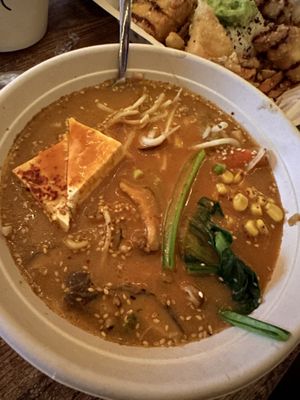 Spicy miso ramen   at Tori 44 in Minneapolis