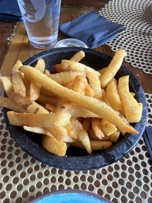 Truffle fries   at White Rabbit Gastropub in Frederick
