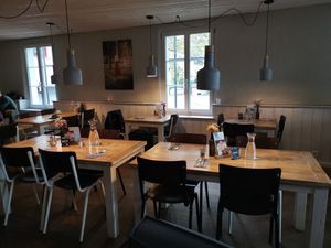 Interior mood at ØYA Bar Kafé Klub in St Gallen