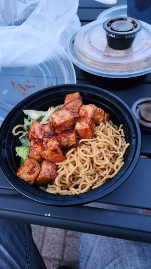 Easy to order..they have spicy tofu and regular at Teriyaki Madness in Harrisburg