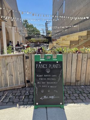 Outdoor Patio Seating  at Fancy Plants Kitchen in Chicago