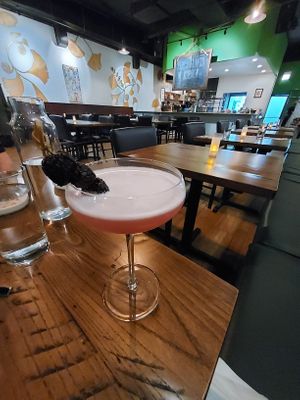 Cocktail at Fancy Plants Kitchen in Chicago