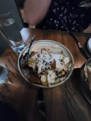 Buckwheat gnocci at Fancy Plants Kitchen in Chicago