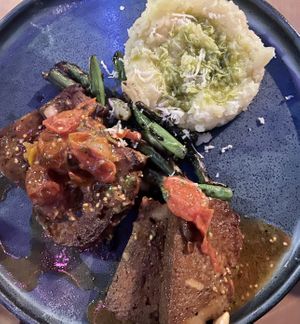 Seitan Steak  at Fancy Plants Kitchen in Chicago