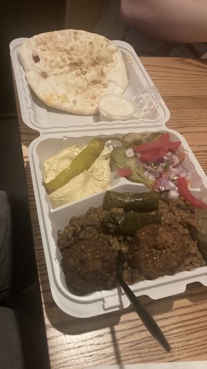 Vegan plate take 2, pro tip take it to the tap room a few doors down to eat while enjoying a flight #Veganuary at Saj House in Bedford