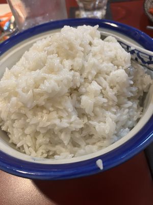Massive large coconut rice   at Thai Redcliffe in Redcliffe