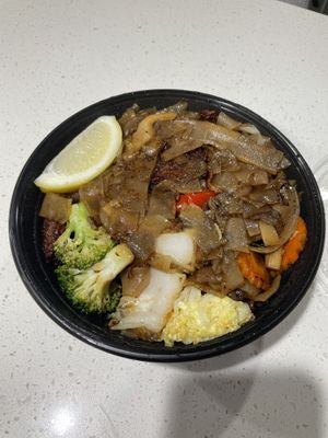 Pad kee mao  at Thai Redcliffe in Redcliffe