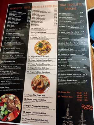 #Veganuary at Thai Redcliffe in Redcliffe