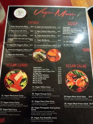 #Veganuary at Thai Redcliffe in Redcliffe