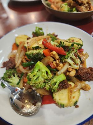 Cashew nut at Thai Redcliffe in Redcliffe