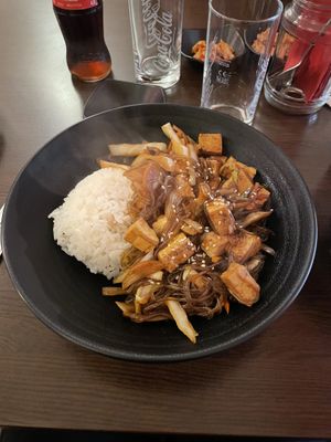 Tofu Japchae Bab   at Misho in Frankfurt