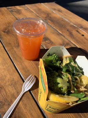 Soba noodles with veggies.  at Island Noodles - Food Stand in Ruidoso