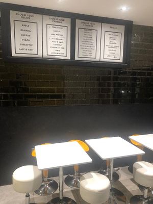 menu at Crumble Mania  - New Cross in South East London