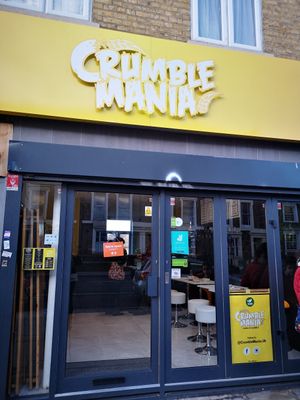 Crumble Mania at Crumble Mania  - New Cross in South East London