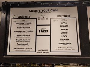  at Crumble Mania  - New Cross in South East London