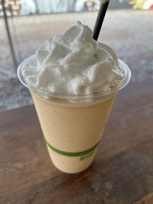 Colorado Peach Milkshake   at Best One Yet in Boulder