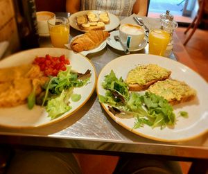 Vegan breakfast at Ben Caffè in Florence