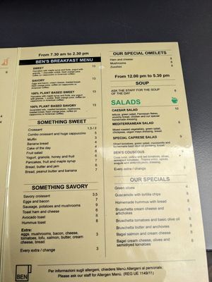  at Ben Caffè in Florence