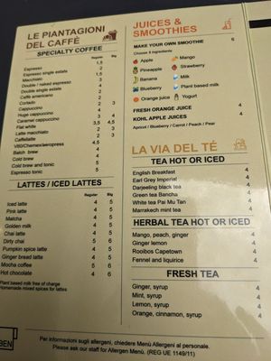  at Ben Caffè in Florence