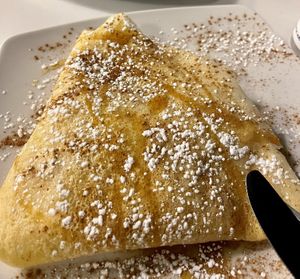   at Chocolat Cafe Creperie in Naxos