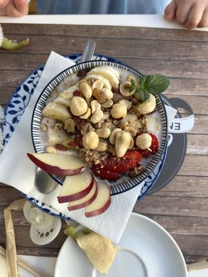 #1 vegan yogurt bowl  at Chocolat Cafe Creperie in Naxos