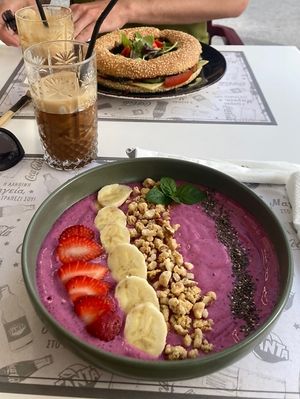   at Chocolat Cafe Creperie in Naxos