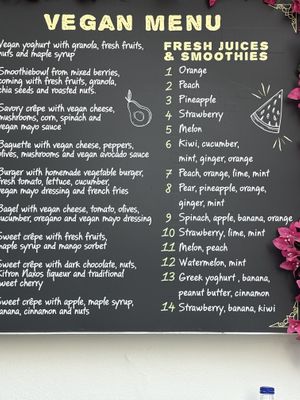   at Chocolat Cafe Creperie in Naxos