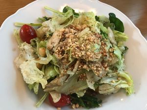 the vegan Greek salad at Vegan Table in October 10월의 비건테이블 in Gyeonggi-do