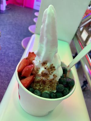 Snog coconut at Snog Frozen Yogurt in South East London