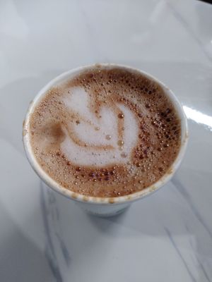 Hot chocolate (October 2022) at Glazed in Newcastle Upon Tyne